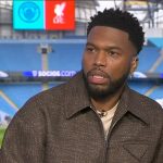 Daniel Sturridge becomes uncomfortable live in Sky Sports during Liverpool's victory over Man City, since presenter David Jones is forced to correct it