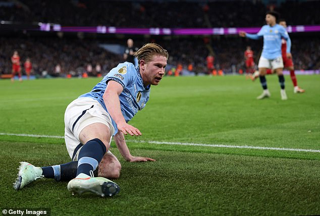 Kevin de Bruyne is the best Man City player, but his decline has quickly been surprising, writes Oliver Holt