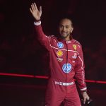 Lewis Hamilton admits that he fears not being able to fit in his Ferrari now that he is eating three pizzas a week after changing the Italian team