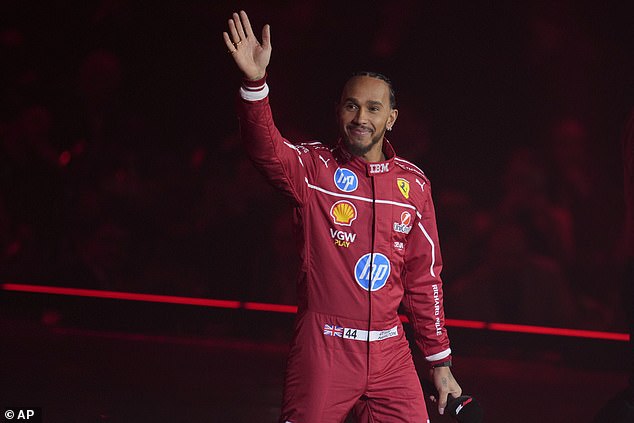 Lewis Hamilton admits that he fears not being able to fit in his Ferrari now that he is eating three pizzas a week after changing the Italian team