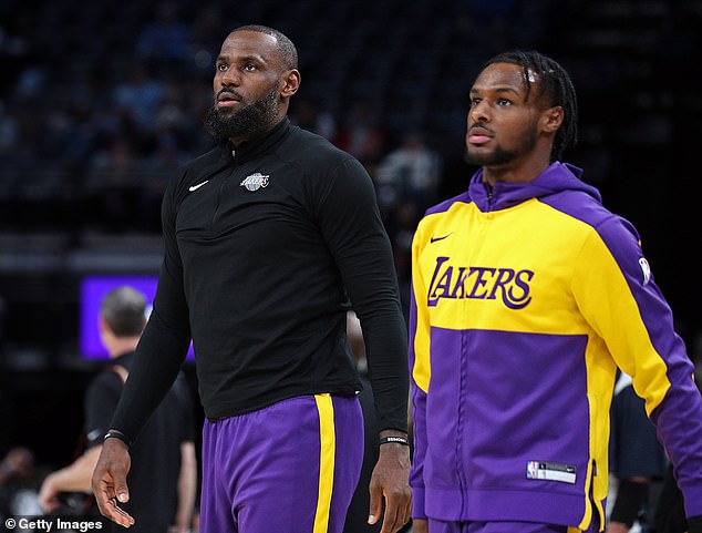 LeBron James and his son Bronny hit him after being sued for alleged car accident of 2022