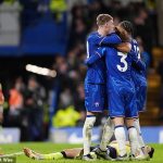 Chelsea 4-0 Southampton: Enzo Blues Maresca Runt at Stamford Bridge on a night in which fans make their voices heard in protest prior to the party against the owners