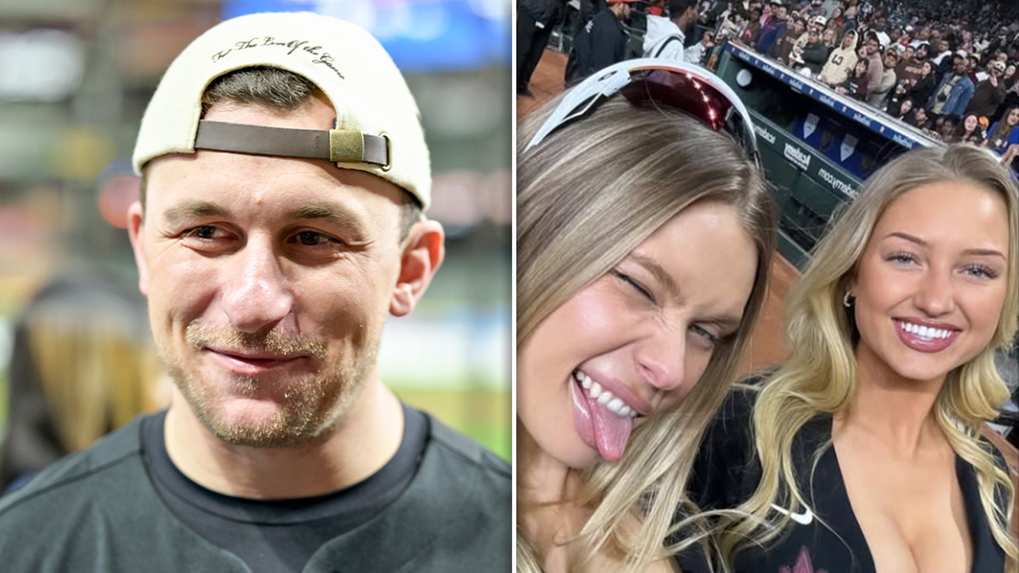 Johnny Manziel, Josie Canseco smiles at Travis Scott Charity Event after the separation