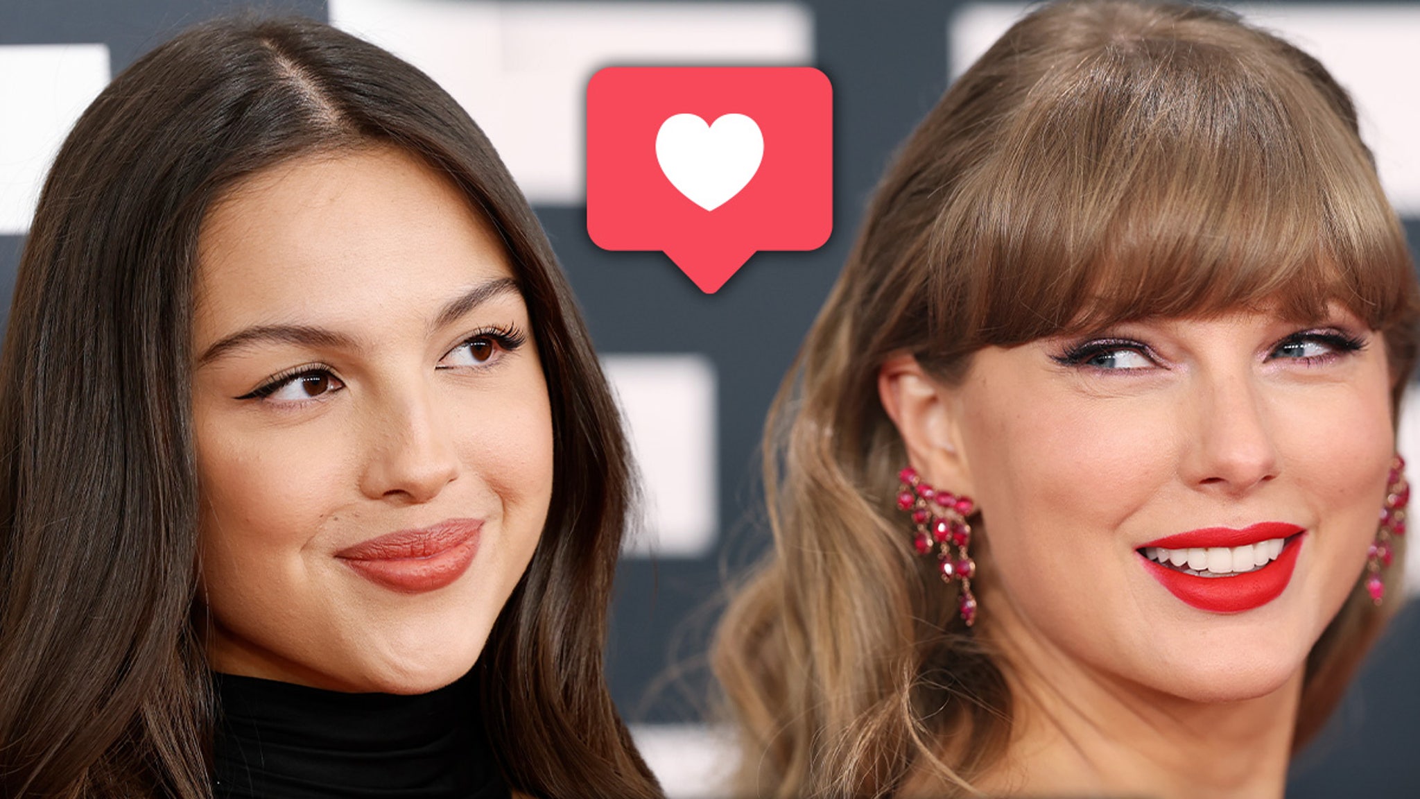 Olivia Rodrigo shows love for Taylor Swift according to a sampled feud