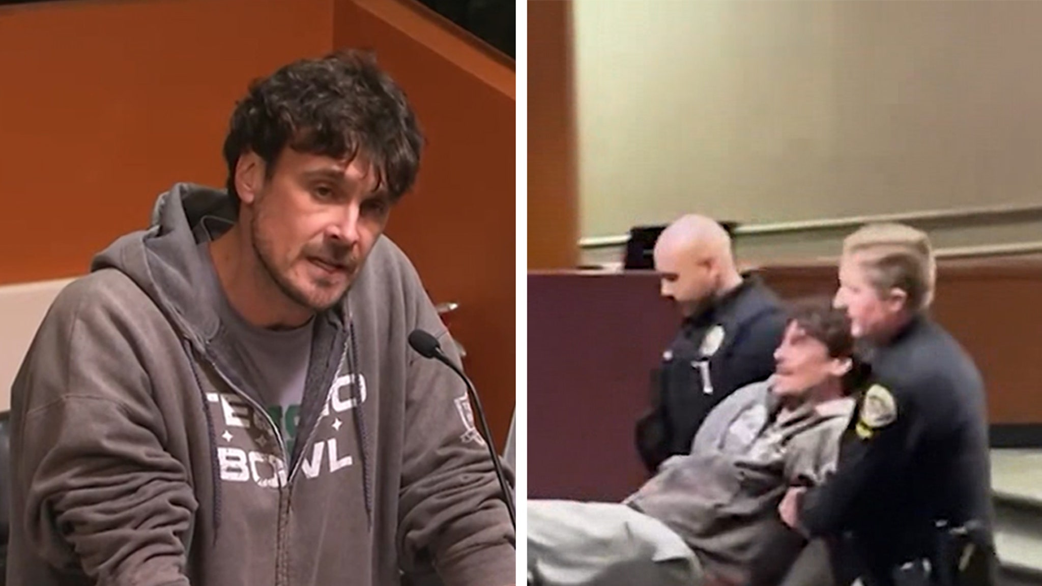 Ex-NFL-Punter Chris Kluwe arrested, carried out by the Council meeting to Anti-Maga-Rant