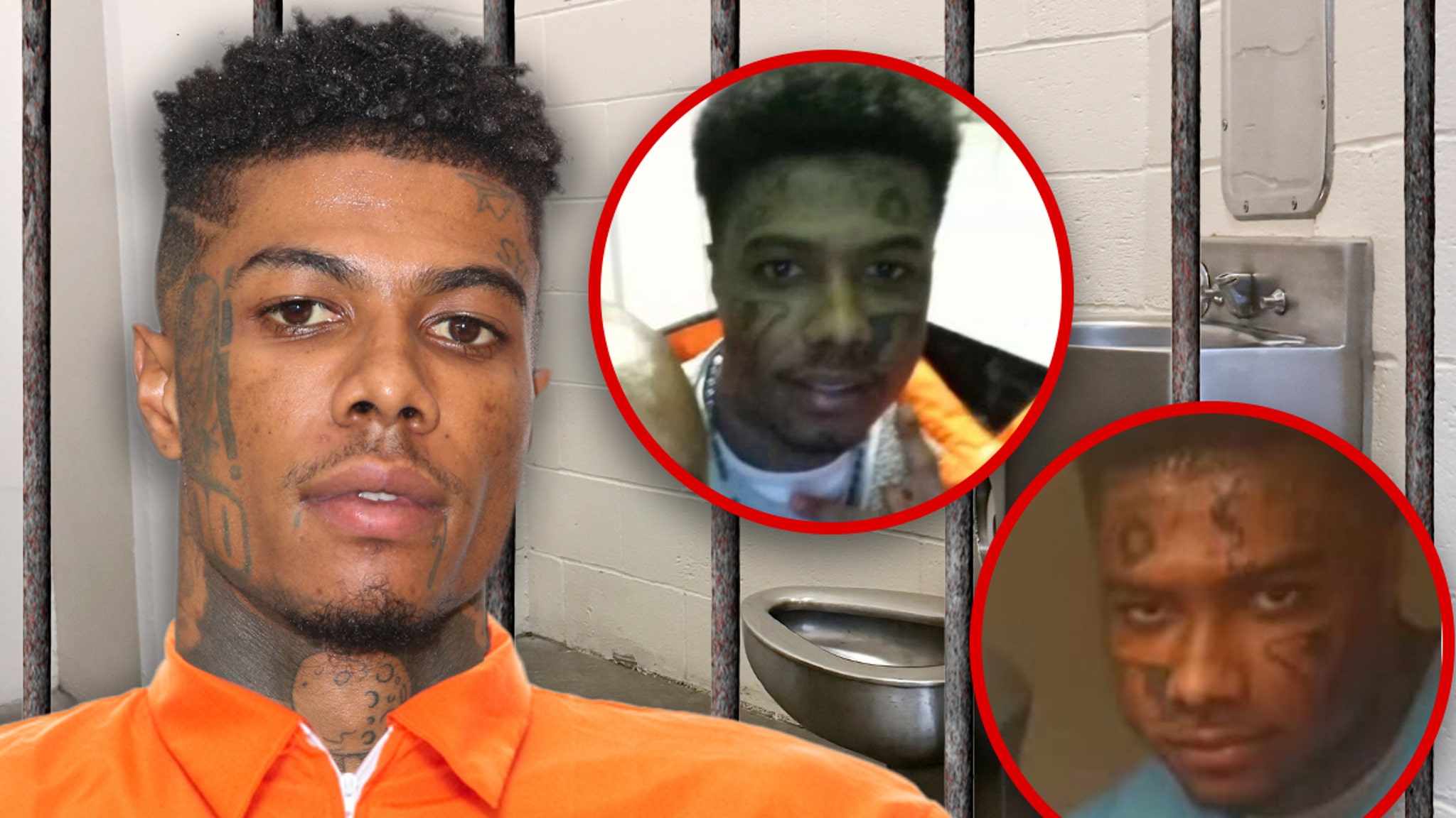 Blueface has a celebrity status in prison and is not forced to get face