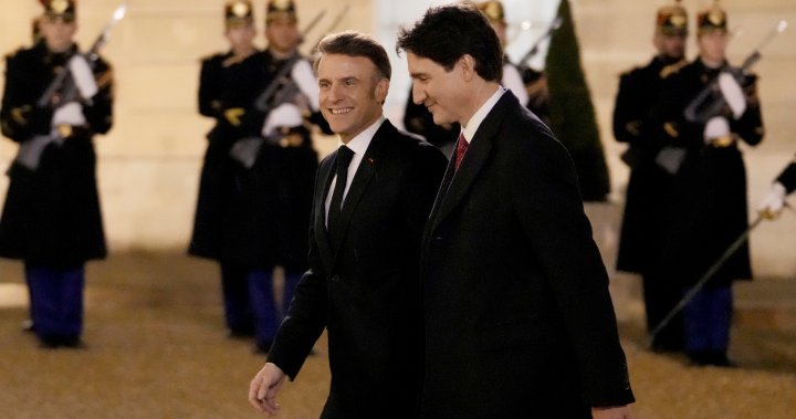 Trudeau in Paris for the Summit of AI as Trump set out to announce new rates – National