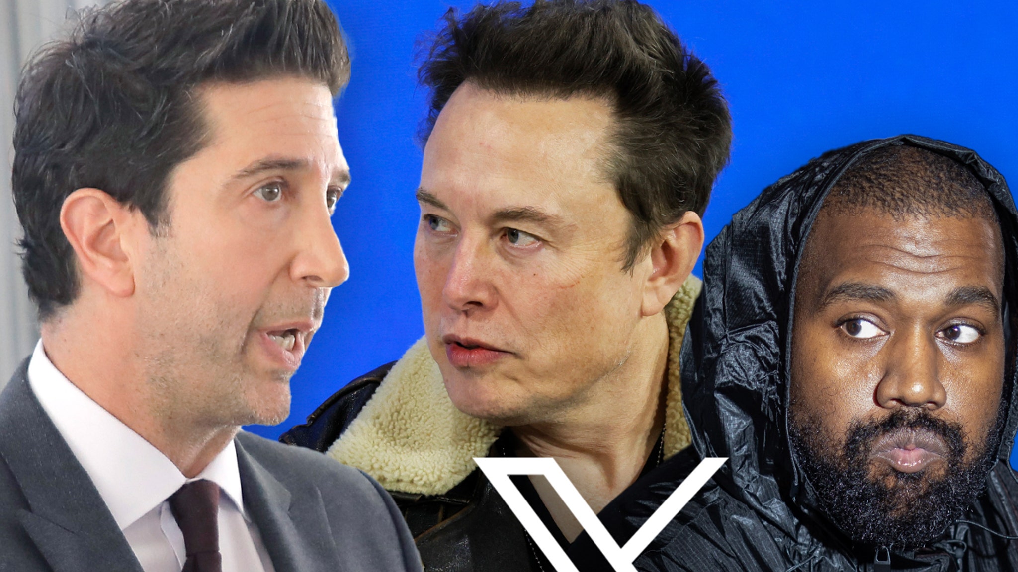 David Schwimmer asks Elon Musk to ban Kanye West according to hatred rant from X