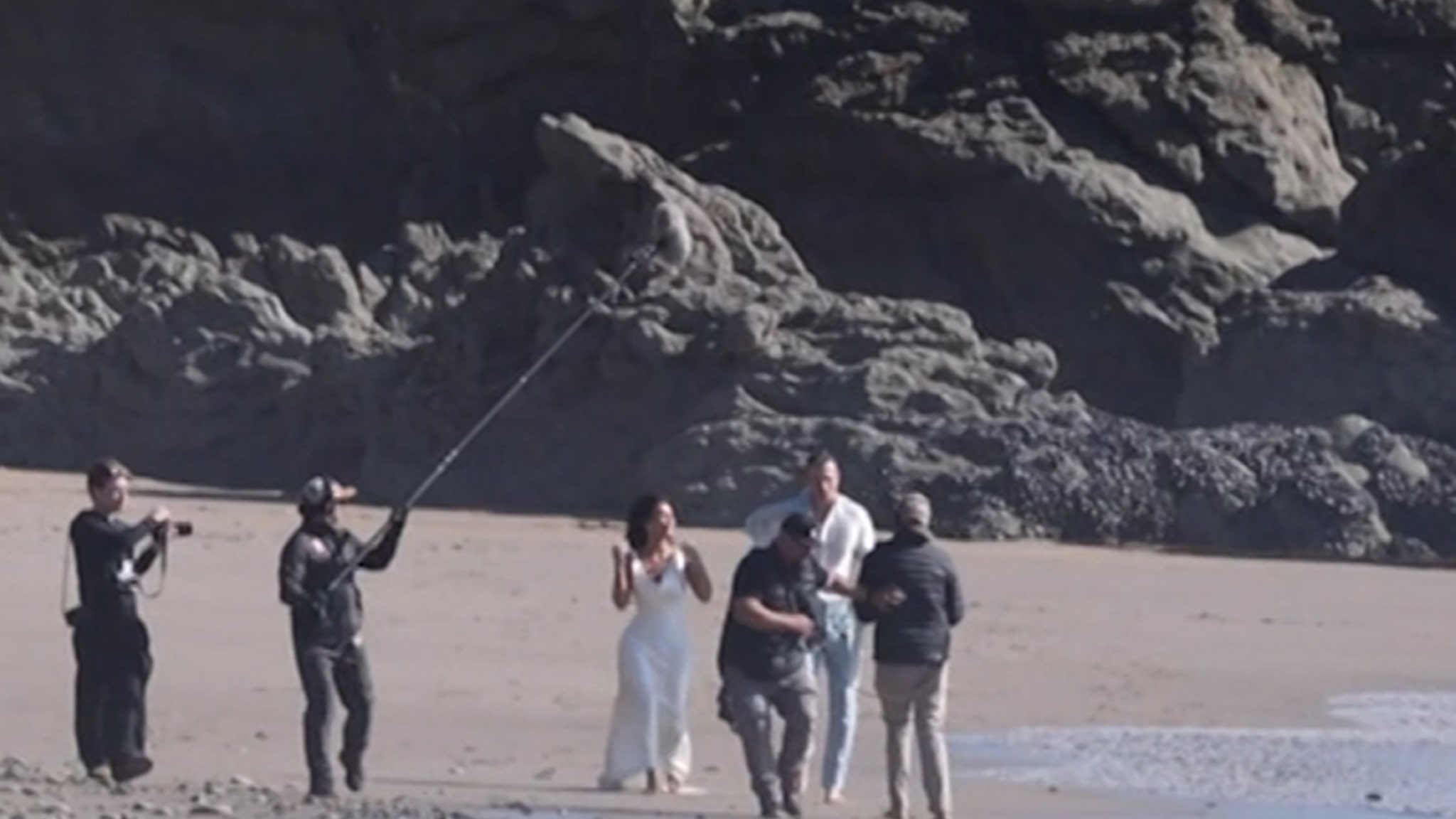 Kim Kardashian marries on the set of “All's Fair” television show