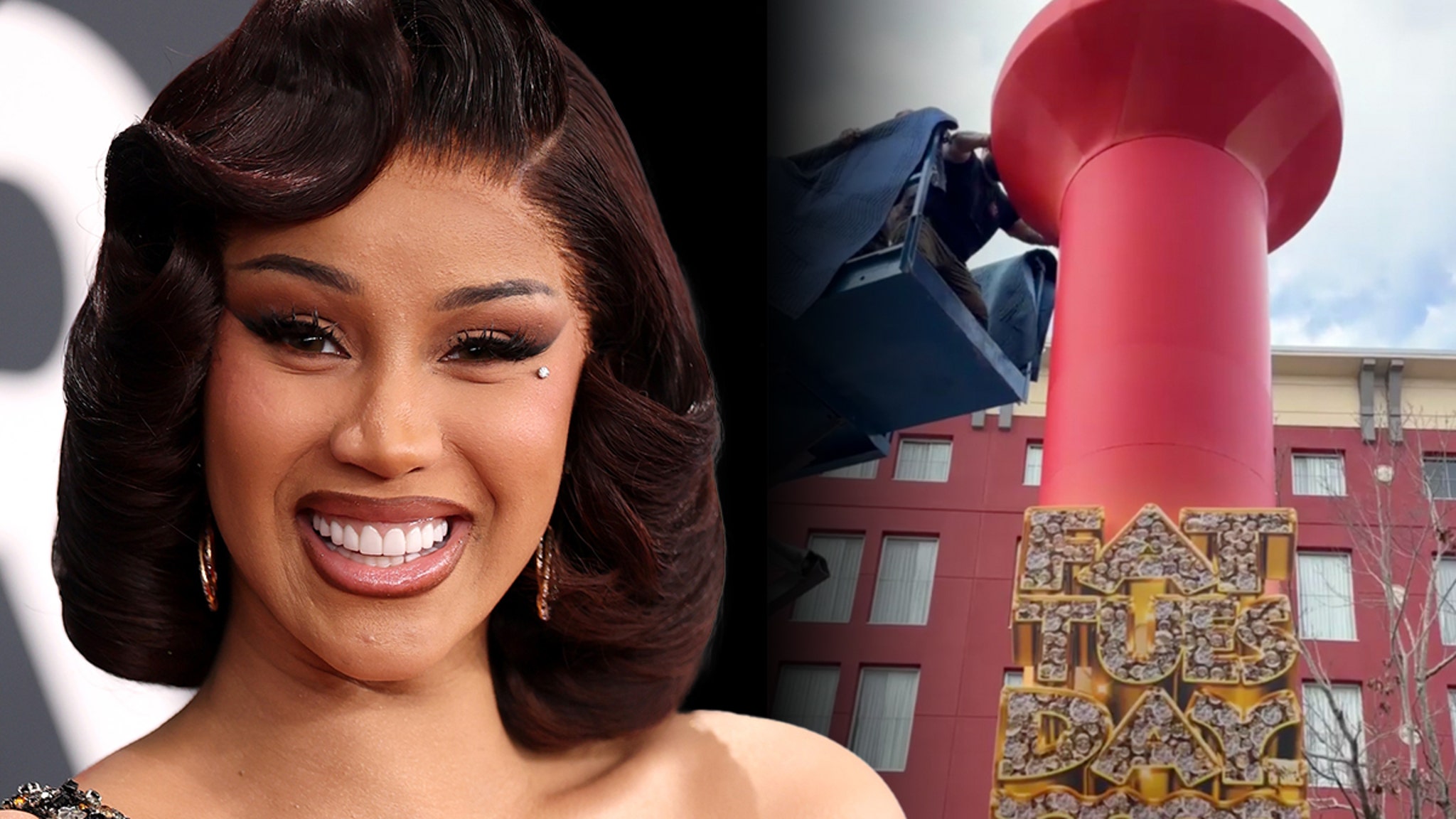 The whets of Cardi B Collabs with Fat Tuesday for the world's largest daiquiri