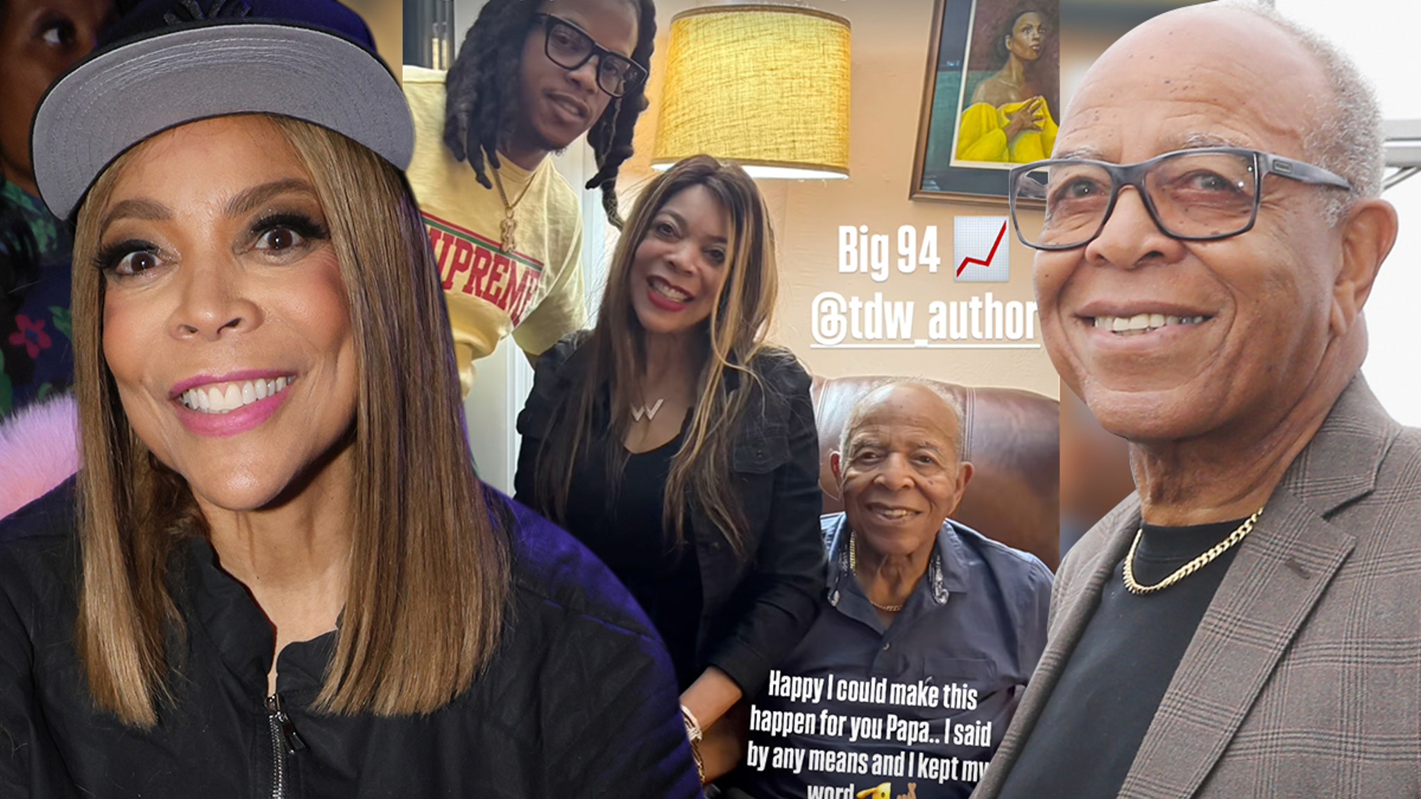 Wendy Williams celebrates Papa's birthday in Miami, which can be seen in a new picture