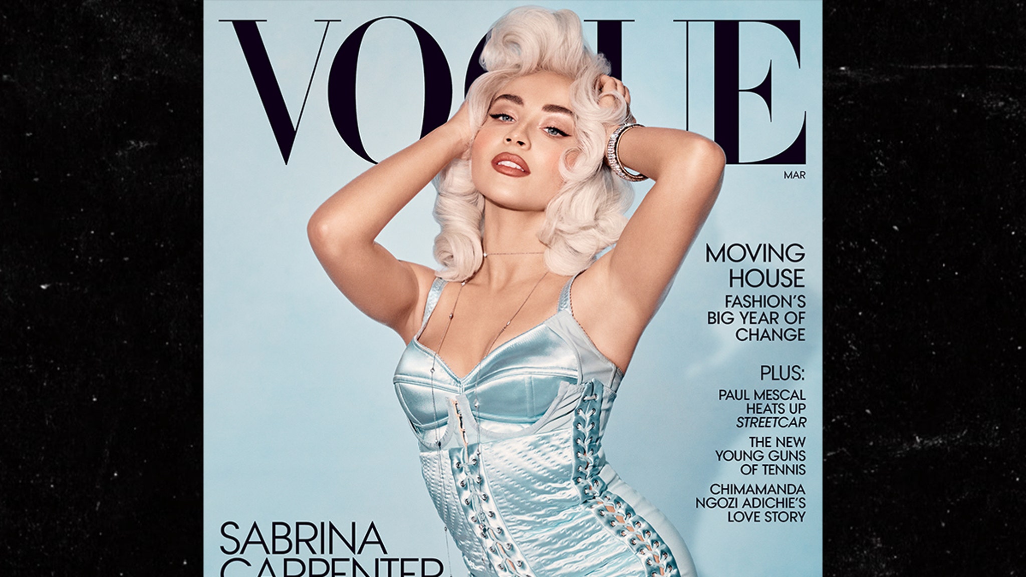 Sabrina Carpenter goes Marilyn Monroe for Bombshell photo shoot