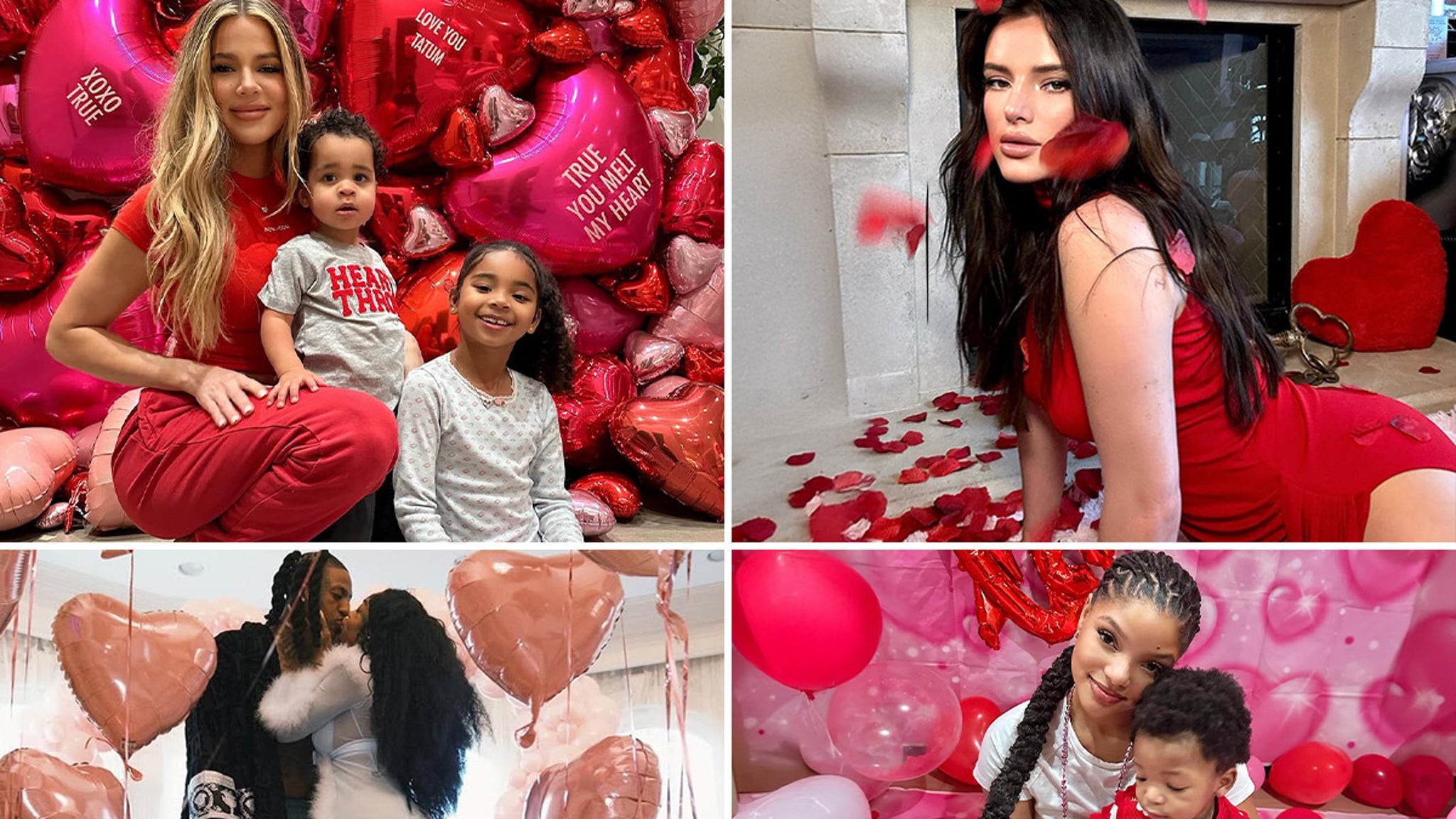 Stars go out to Valentine's Day … love is in the air!