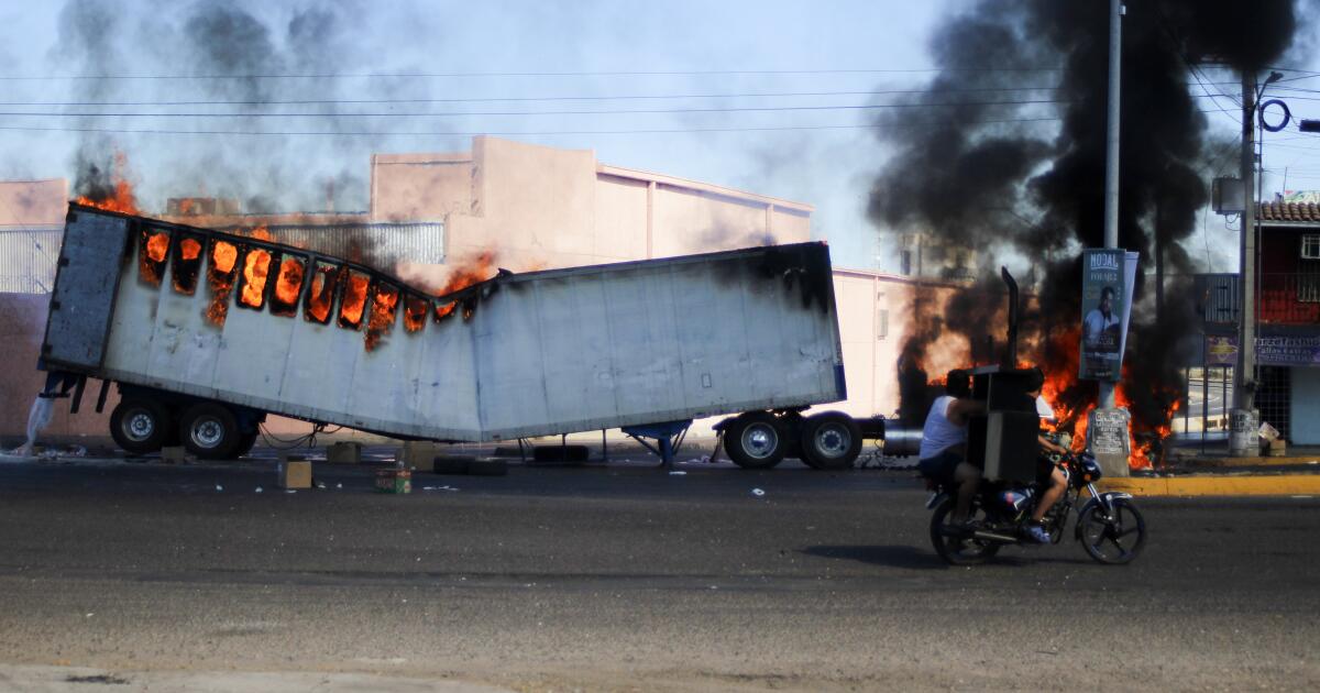 Drone flights, terroristics can signal that we come on strikes on the cartels