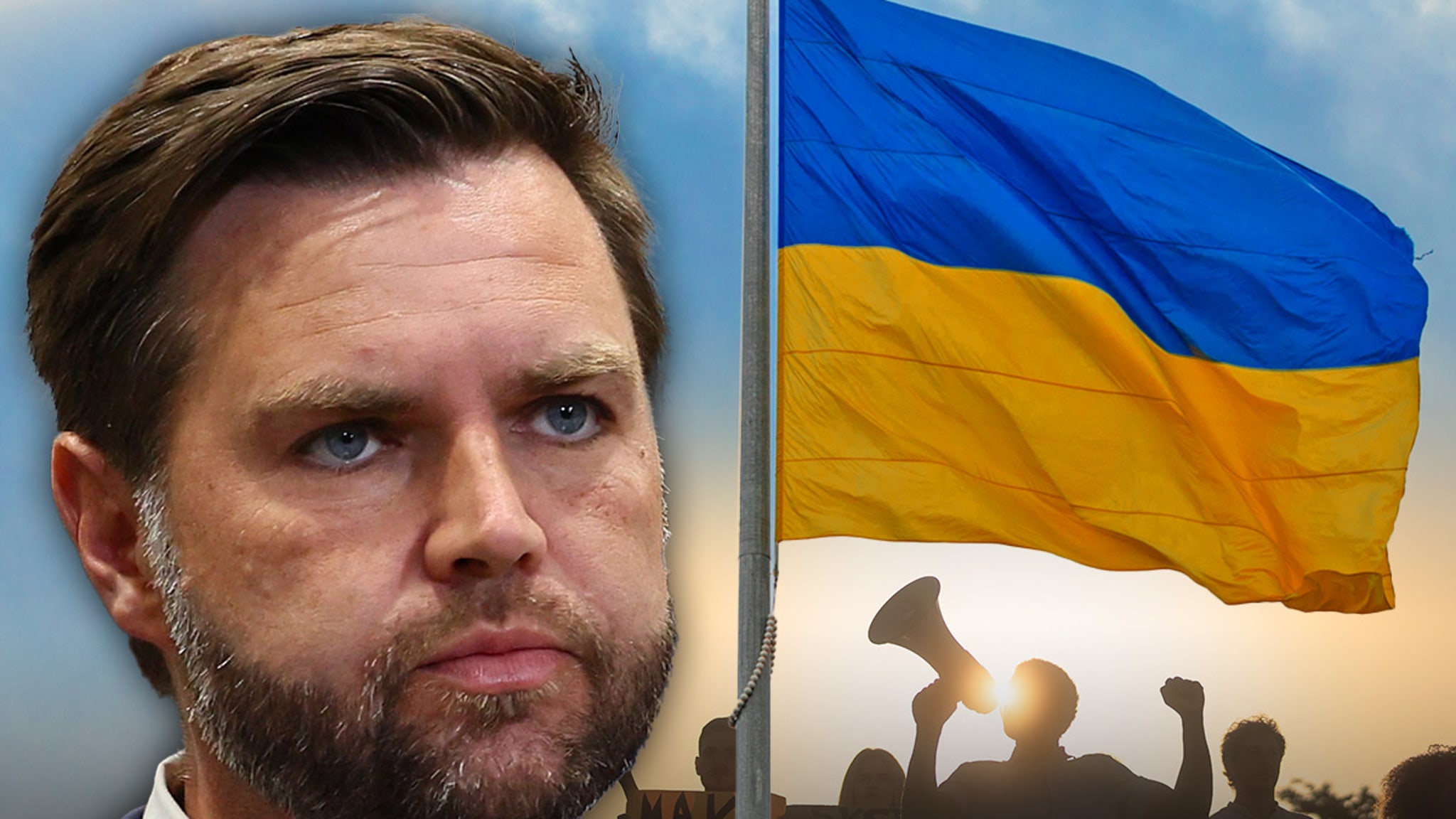 JD Vance claims that the Ukraine supporters, the 3-year-old daughter, followed him