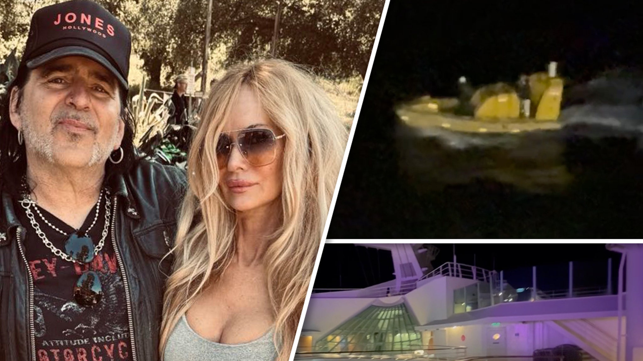 Hectic search for faster fiance of the Pussycat singer after going overboard on the cruise