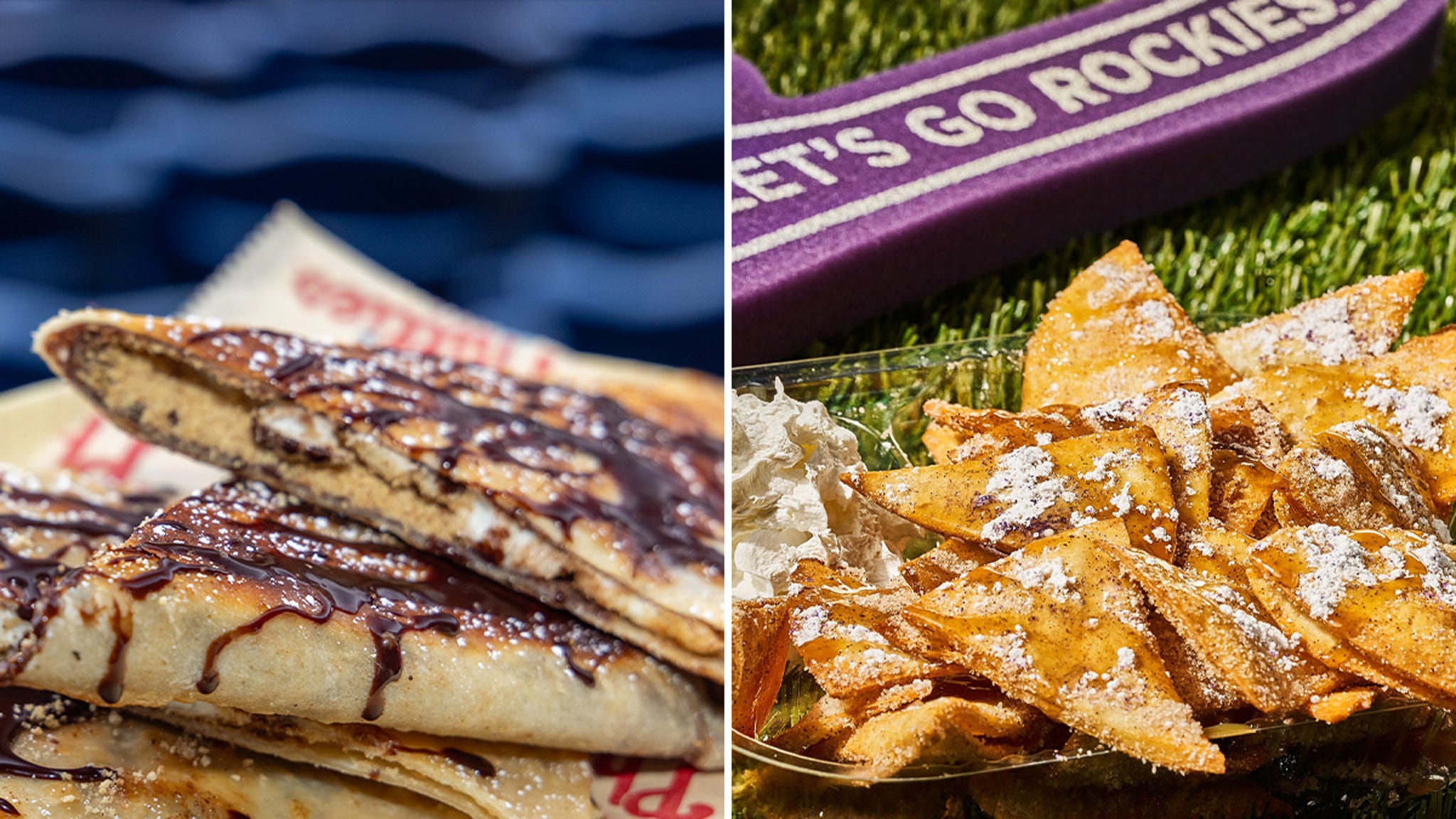 MLB teams reveal sweet dishes for the opening day, S'Mores Quesadillas & Sugar Nachos!