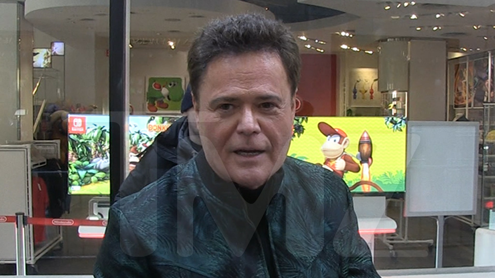 Donny Osmond loves to perform “puppy” with a KI version of the younger one himself