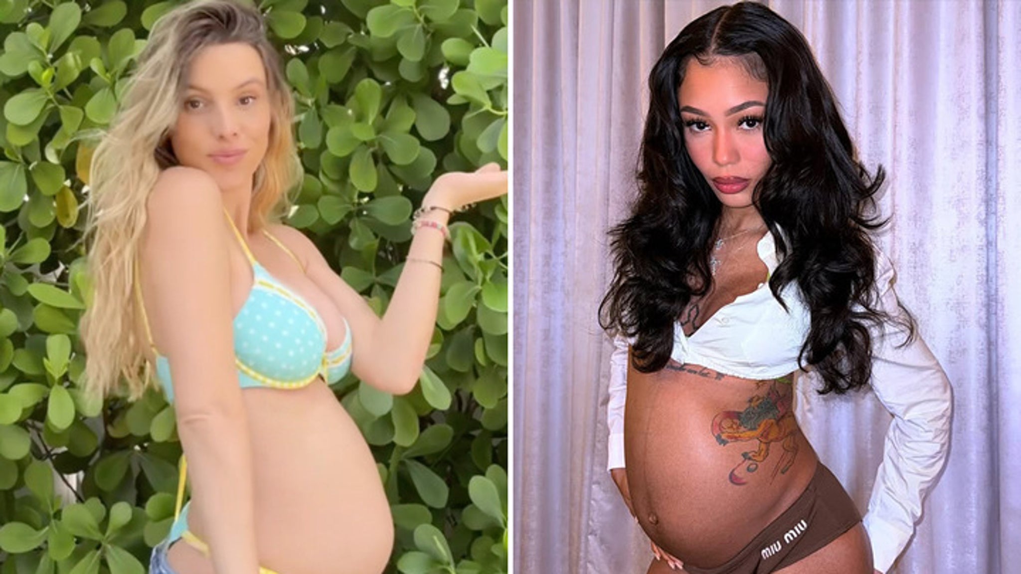 Lele pons against Coi Leray, who would you prefer?! (Baby Bump Babes Edition)