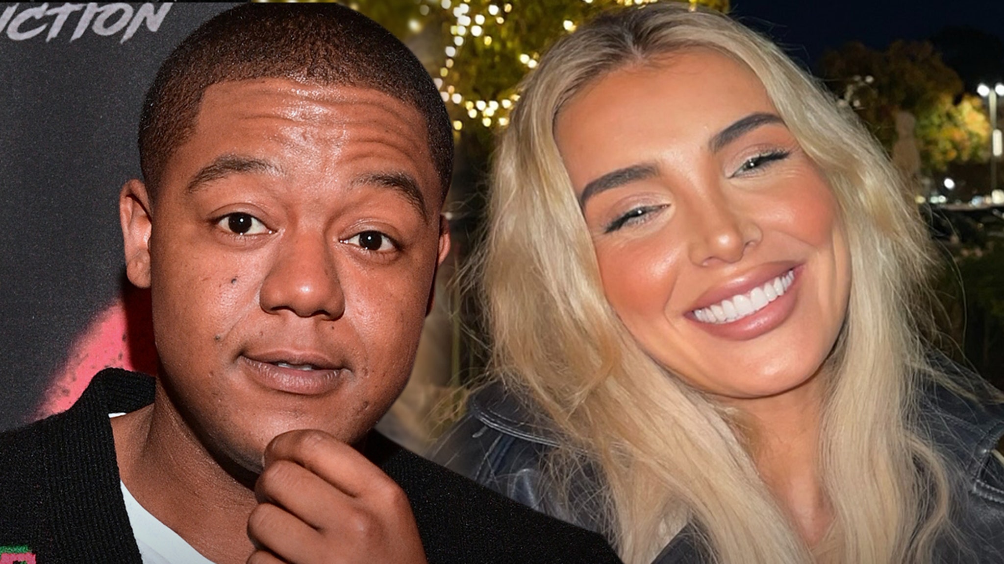 Former Disney Channel Star Kyle Massey engages with Pat Benatar's daughter