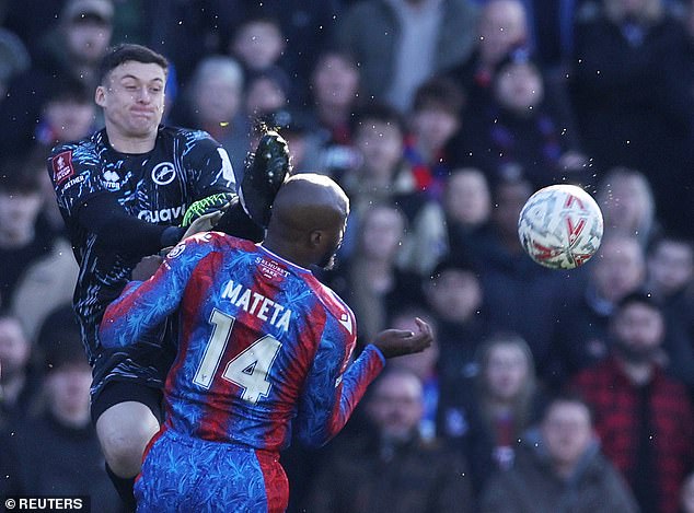 Millwall's goalkeeper, who kicked Jean-Philippe Mateta on the face, could face a longer prohibition, since FA requires an increase to the suspension of three games after the horror collision