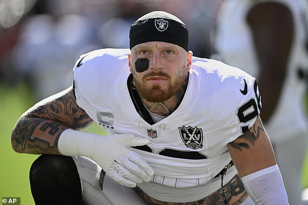 Maxx Crosby Signs register $ 106.5m Deal with the Raiders of Las Vegas de Tom Brady