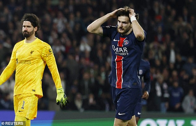 The luck of Liverpool! The PSG goal is discard