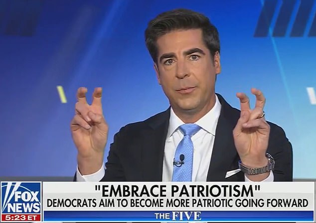 Fox News Jesse Watters presenter causes controversy with a strange perorata about 'false' male football fans