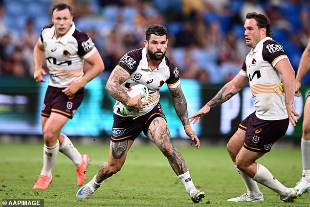 The Broncos pattern delivers a sincere message to Queenslanders in the middle of Cyclone Alfred, like its side jet at home after 50 points.