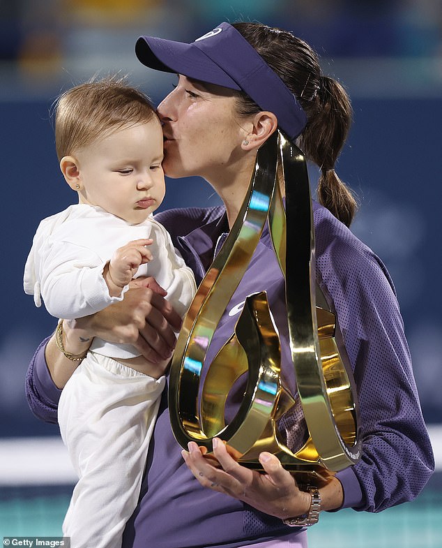 Female tennis players are scheduled to receive paid maternity leave and benefits for the first time