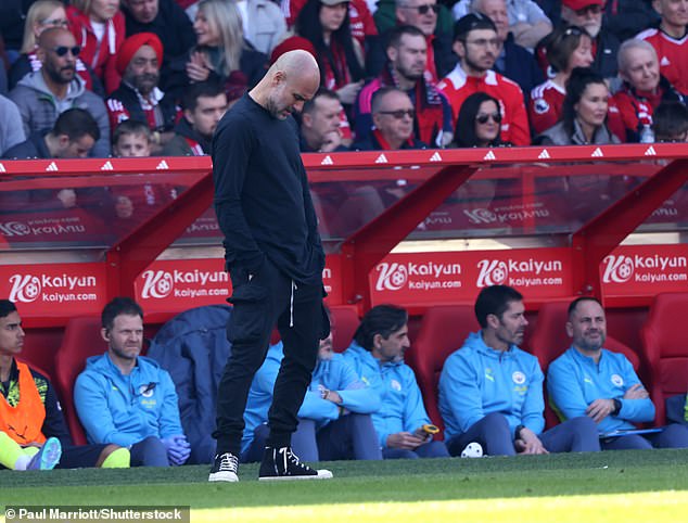 Pep Guardiola declares that Man City must prepare for '10 finals' after the defeat in Nottingham Forest left by his side in front of a fight to finish in the top four