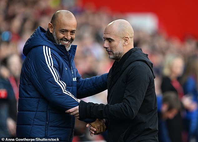 How Man City congratulated the Nottingham forest despite suffering his ninth defeat in the League … and what Nuno Espirito Santo did to celebrate