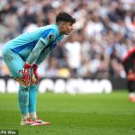 Kepa Arrizabalaga criticized by fans after costing Bournemouth two goals against Tottenham