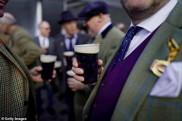 Cheltenham Apetlers to drink 380,000 pints from Guinness this week, as the price increase is revealed