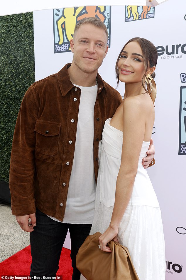 Olivia culpo and Christian McCaffrey announce family news that changes life