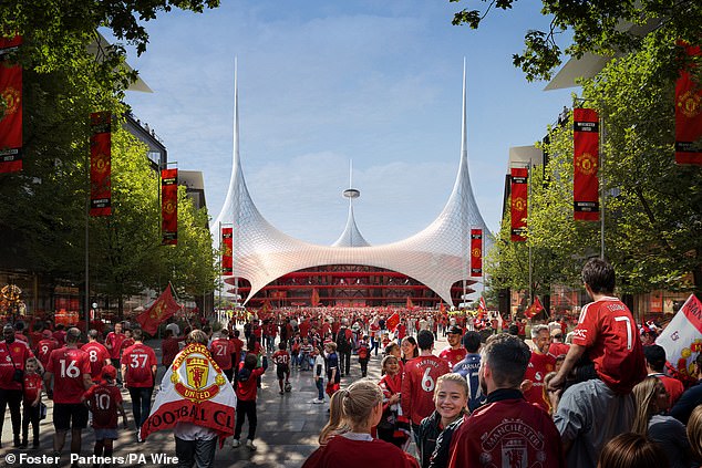 Reveaus: Taxpayers' cash will be used to launch the 'new trafford' of £ 2 billion man United, since fans and politicians express their concern for the project