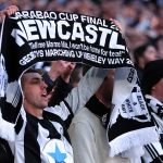 Newcastle Sela sponsor to provide black and white scarves for each Wembley fan, since the Uracas try to finish 70 years of waiting for a domestic trophy in the Carabao Cup final against Liverpool