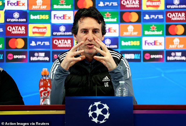 Unai Emery reveals the ambition of the Aston Villa Champions League while seeking to reach the quarterfinals against the Brugge club