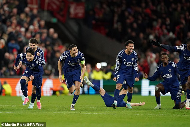 Liverpool 0-1 PSG (AGG: 1-1) (1-4 pen): Arne Slot's Side crashed in the Champions League in penalties such as Darwin Núñez and Curtis Jones Miss Spot Kicks