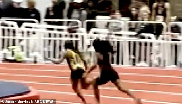 Virginia Track Star shares a new video that, according to her, shows that Baton 'Attack' was an accident