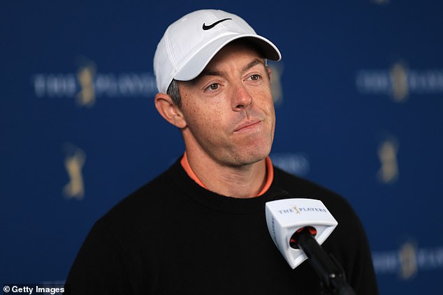 Rory Mcilroy takes a bitter blow on YouTube Golf in an uncomfortable TV interview