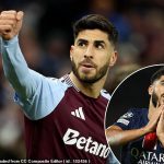 Can Marco Asensio play for Aston Villa against the PSG in the Champions League? Spanish in the beautiful attracted against its parent club in the quarterfinals