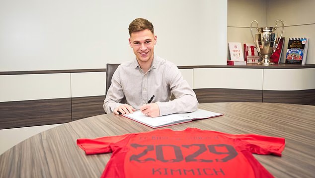 Arsenal and Liverpool delivered a great blow when Joshua Kimmich finally signs the new Bayern Munich agreement that keeps him in the Bavarian giants until 2029