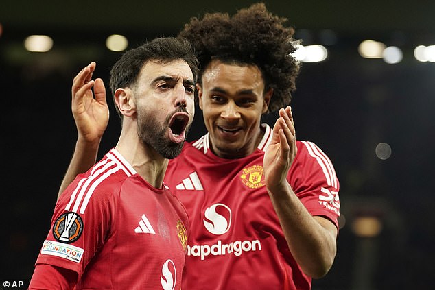 Man United 4-1 Real Sociedad (5-2 AGG): Bruno Fernandes scores Hat-Trick as the Red Devils progress to the quarterfinals of the Europa League after a very improved exhibition