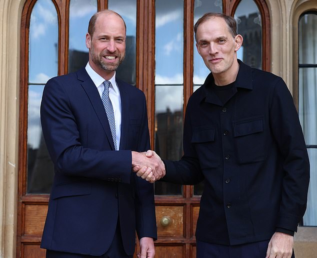 Thomas Tuchel reveals how Prince William influenced his first England squad, since Three Lions Boss jokes 'has strong opinions'