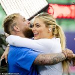 Jake Paul caught at an intimate moment with Speed ​​Skater Girlfriend before she is medals in the world championship