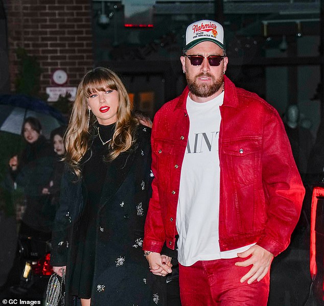 Taylor Swift and Travis Kelce saw on another night in New York City