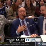 The legendary university announcer of the University Rings Dick Vitale is overwhelmed by support in the ACC Tournament in the middle of the battle for cancer