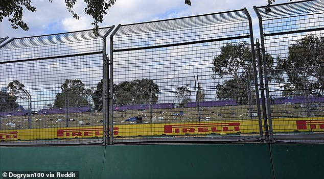 Australian Grand Prix fans are criticized for 'shameful act' as multi -brancient crowds stormy conditions in the first game of the F1 season