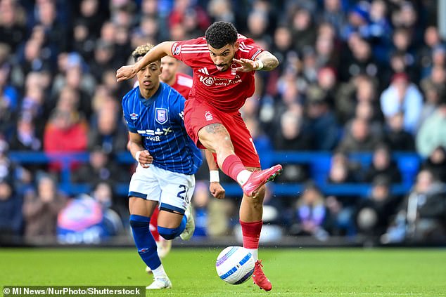 No one can have a greater complaint about the first team in England by Thomas Tuchel that Morgan Gibbs-White writes Matt Barlow, after the creator of Nottingham forest games shone again in 4-2 Victoria in Ipswich